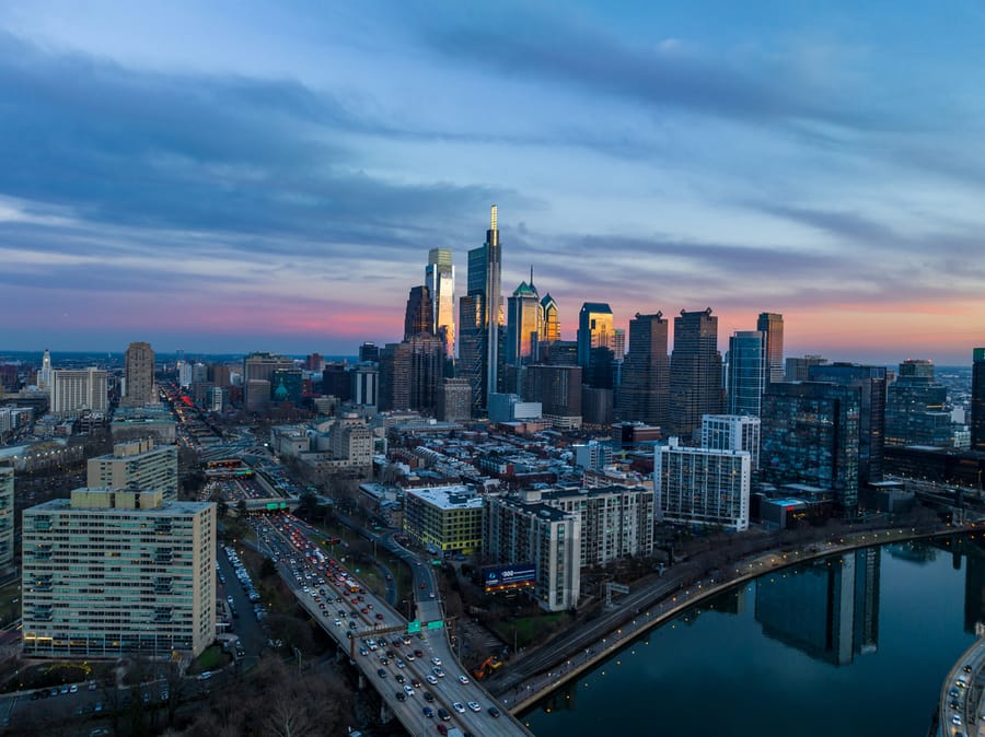 Schuylkill River Skyline