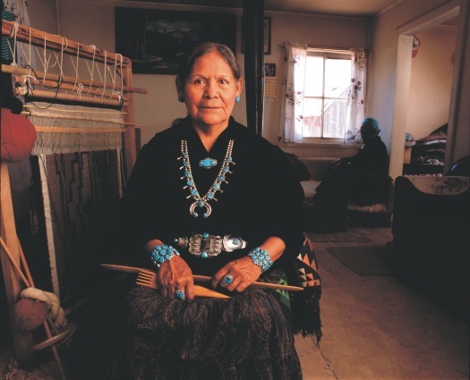 Navajo Rug  Weaver