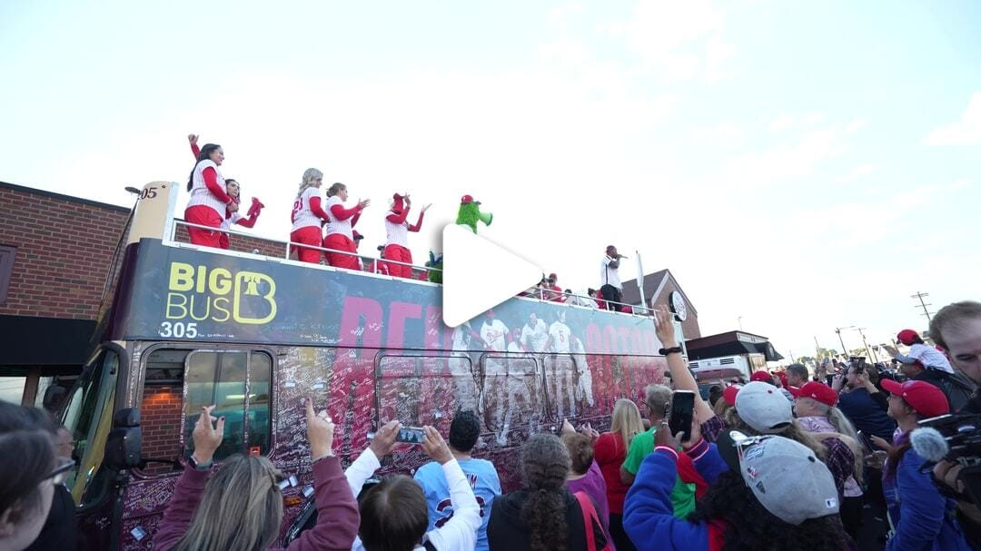 Phillies Rally Bus