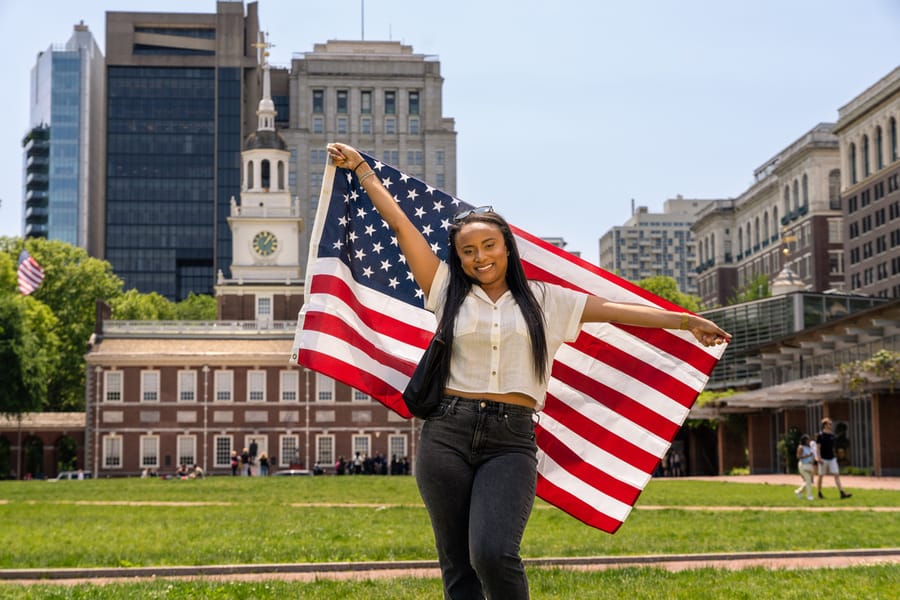 Independence Hall Flag