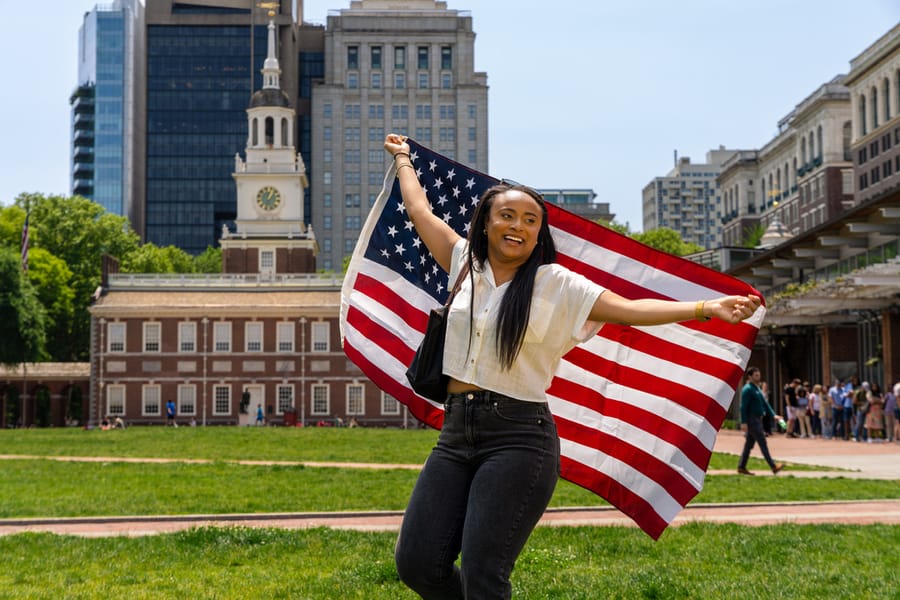 Independence Hall Flag