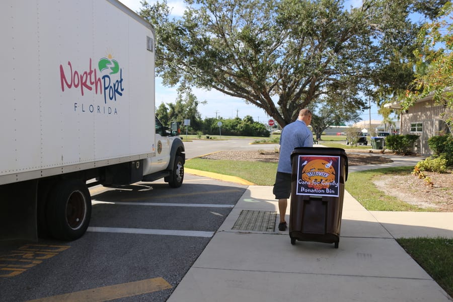 Cans for Candy Drop Off (10)