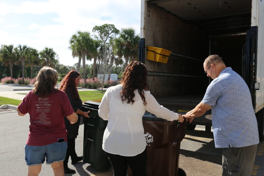Cans for Candy Drop Off (11)