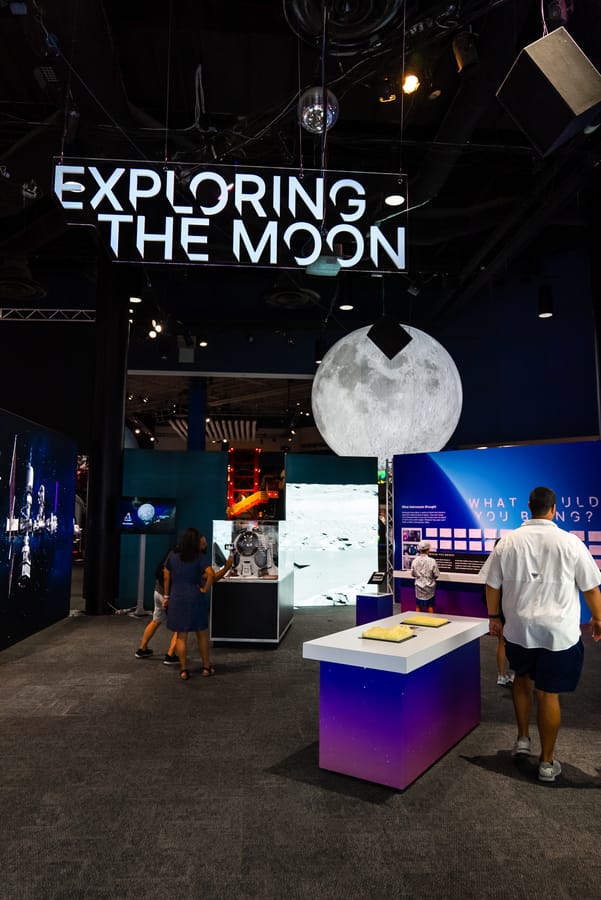 Exploring the Moon Exhibit