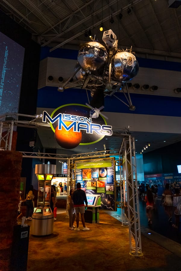 Mission Mars Exhibit