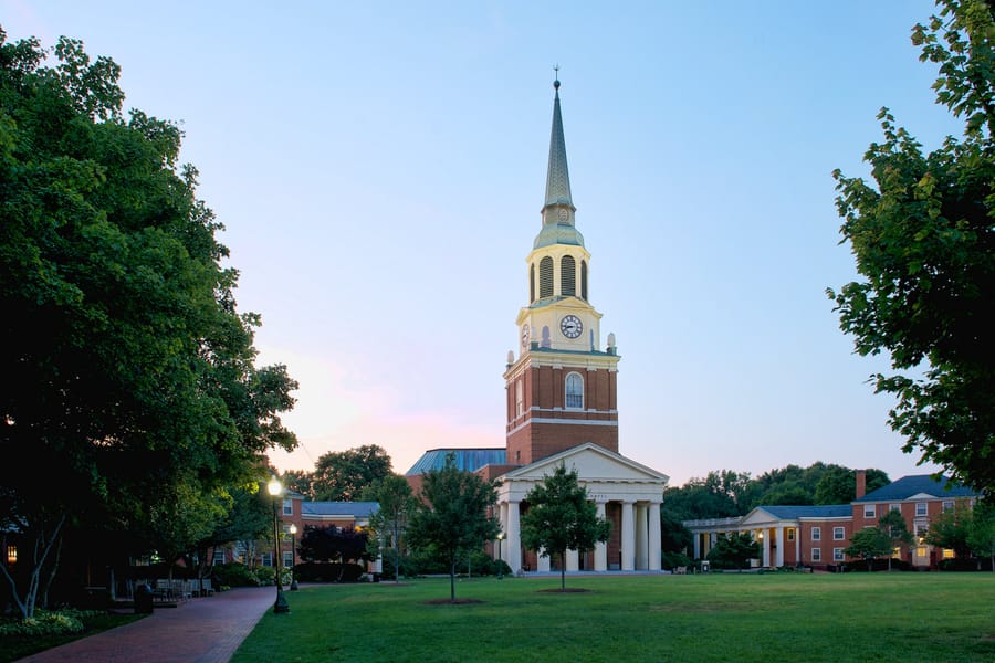 WFU quad