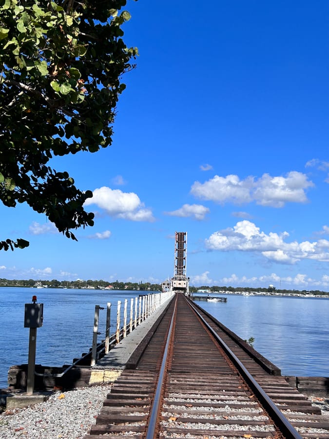 CSX Train Bridge Bradenton Riverwalk