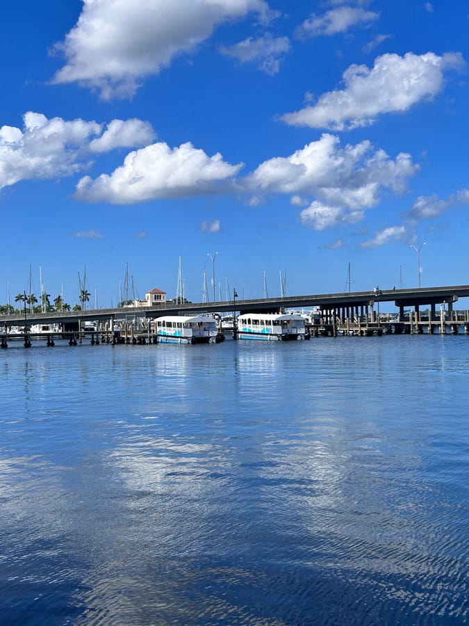 CSX Train Bridge Bradenton Riverwalk