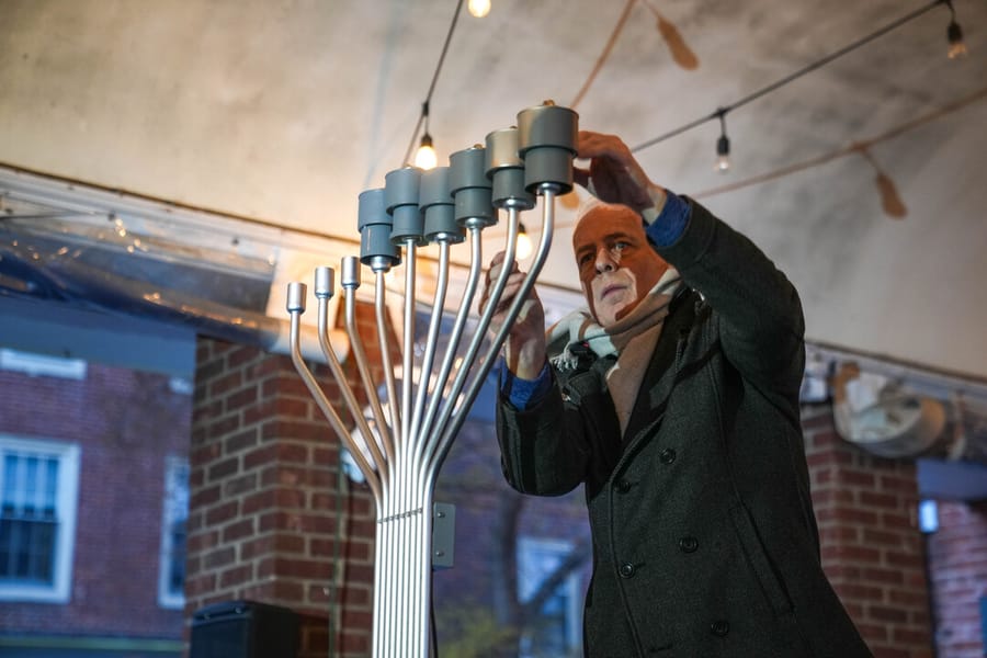 South Street Menorah