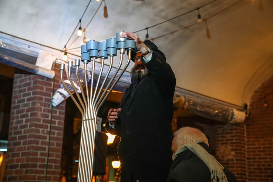 South Street Menorah