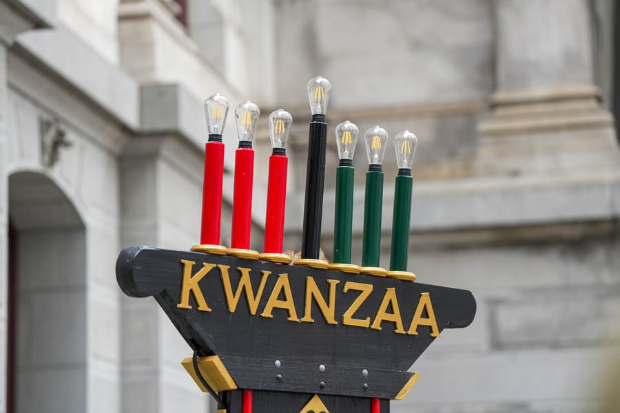 Kwanzaa Kinara