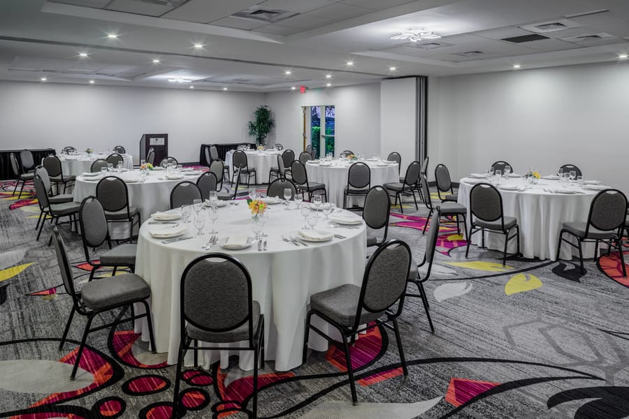 Ballroom with Round Tables