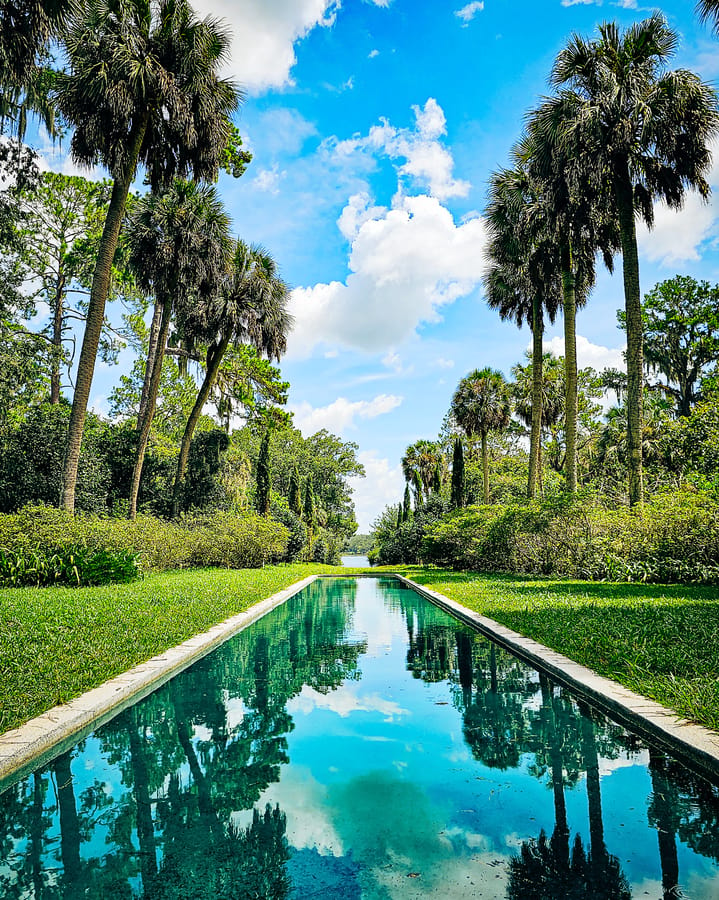 Maclay Gardens reflection pool