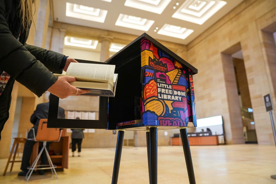 Little Freedom Library - Philadelphia Museum of Art