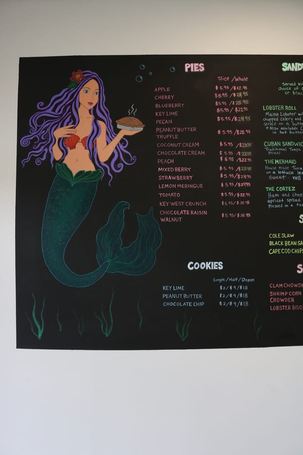 Mermaid Pies & Sandwiches