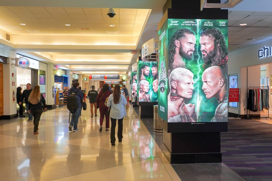 WrestleMania XL Pep Rally at PHL Airport