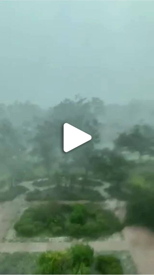 Hurricane Ian footage