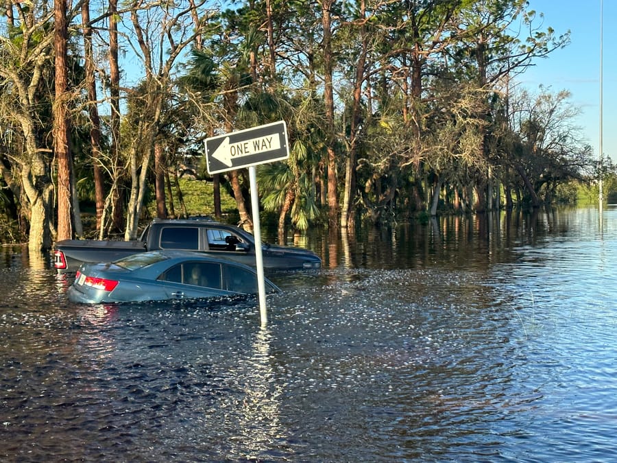 Flooding during Ian