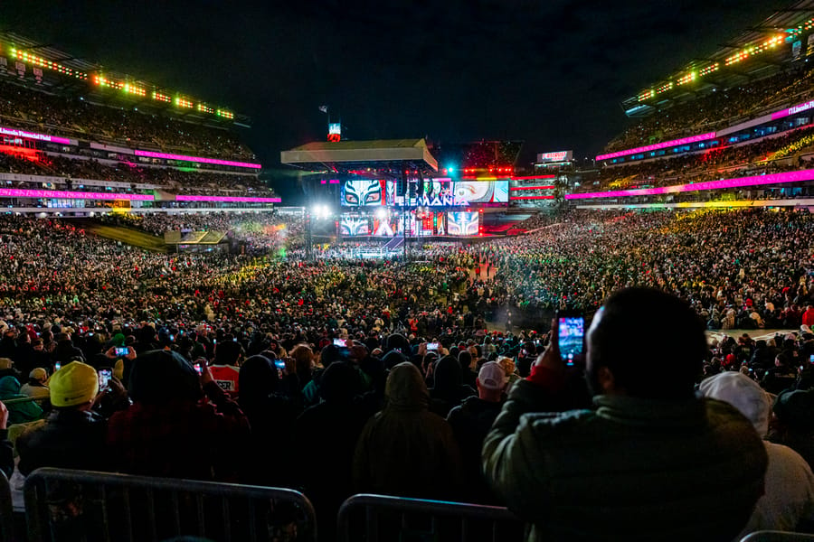 WrestleMania XL Night 1 at Lincoln Financial Field